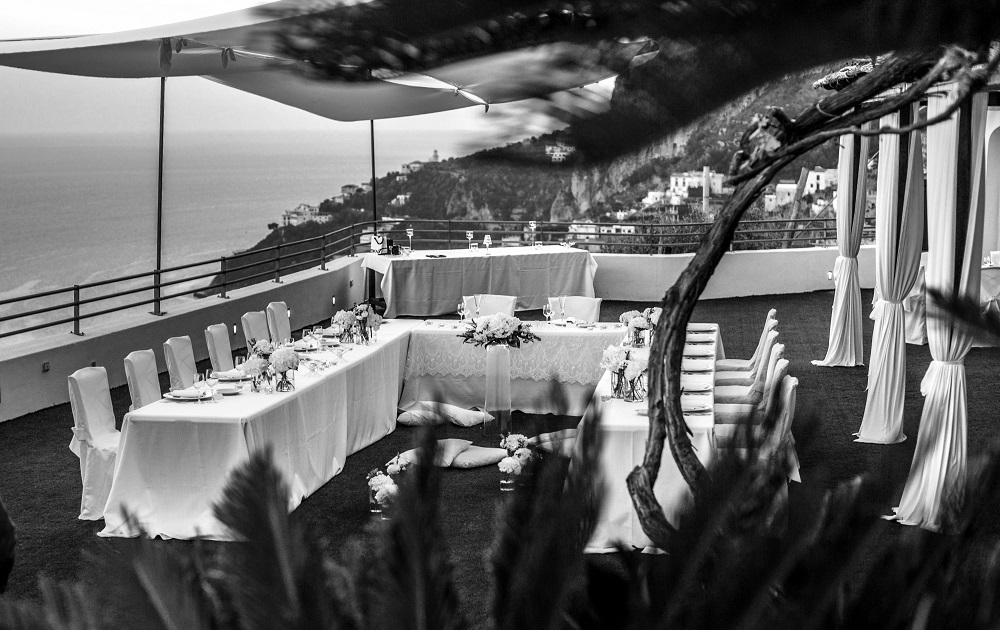 Šventinė vakarienė su įspūdingais vazidais, vestuvių vakarienė, kur svesti vestuves, vestuves italijoje