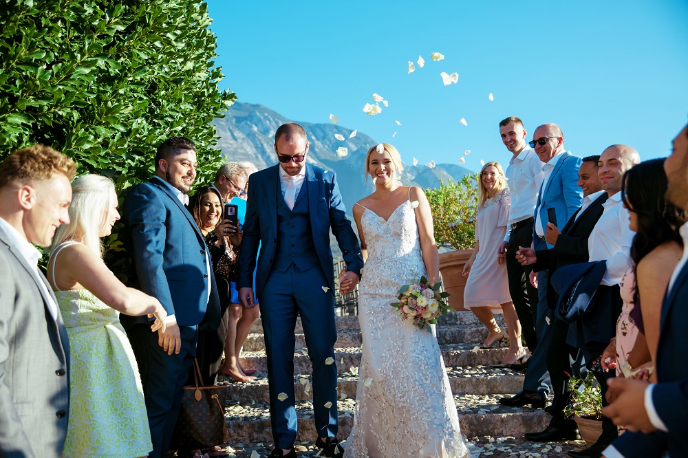 civiline ceremonija pilyje, vestuves italijoje