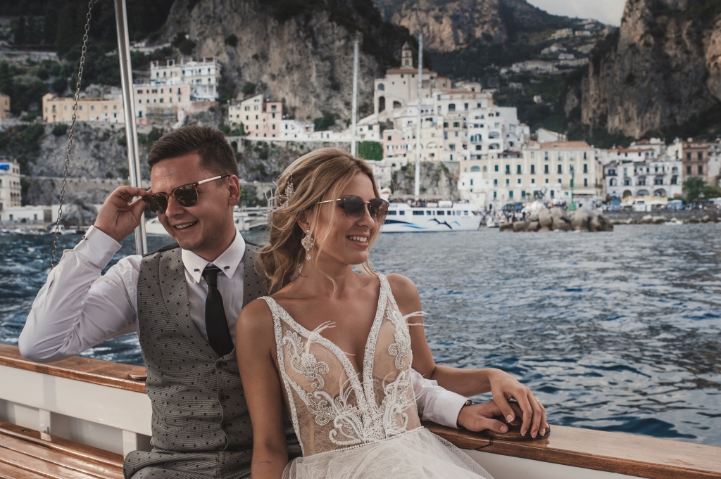 vestuves jachtoje, vestuves italijoje, vestuves kitaip, vestuves prie juros