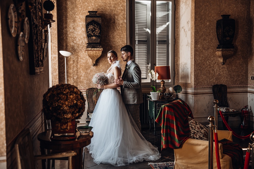 prabangios vestuves italijos pilyje, vestuves pilyje, italija